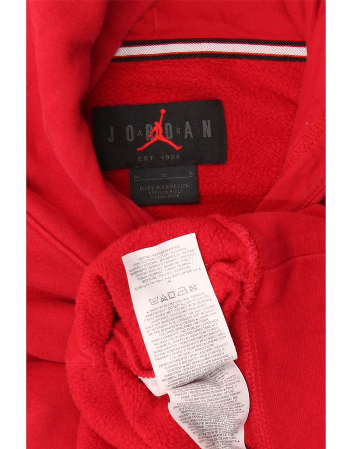Jordan Pull à capuche pour homme en coton rouge moyen