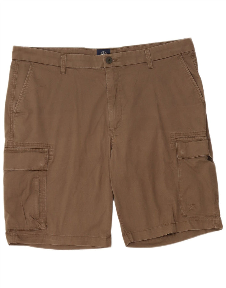 DOCKERS Short Cargo Homme W38 XL Kaki Coton