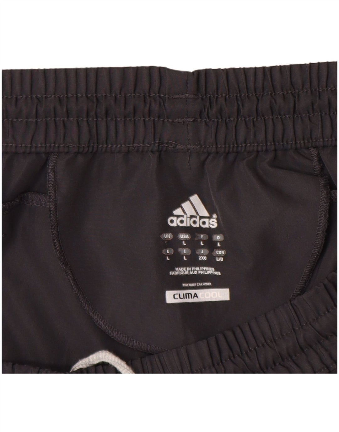 ADIDAS Pantalon de survêtement Climacool pour homme, jogging, grand, gris, color block