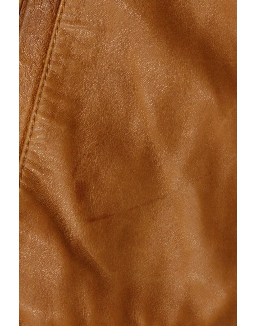 veste en cuir homme vintage UK 40 Grand cuir brun