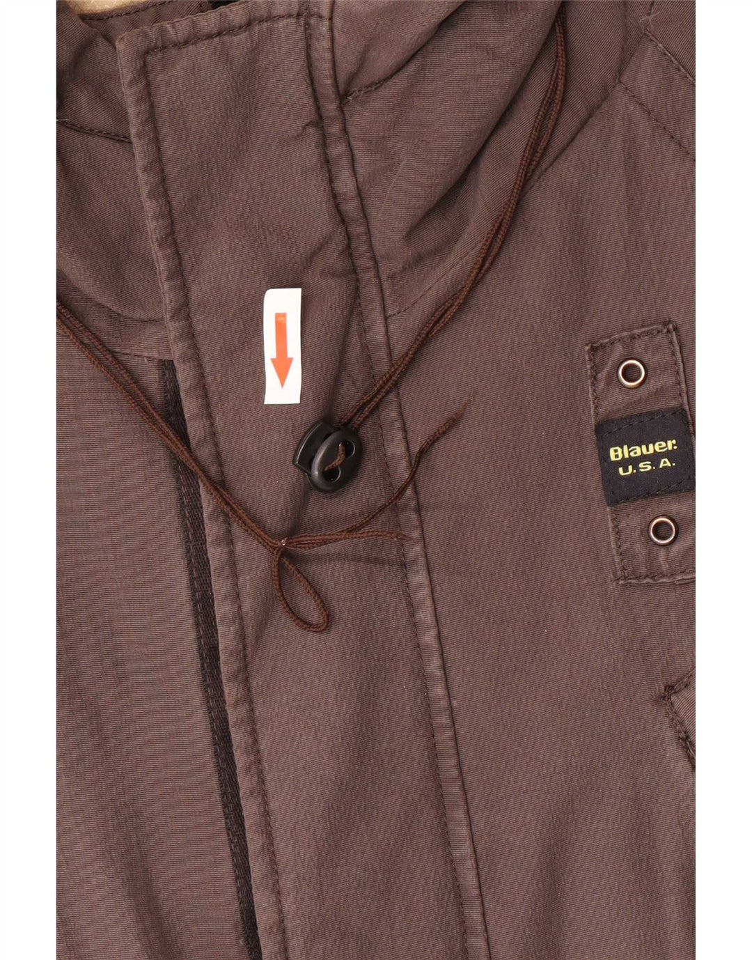 Blauer Veste matelassée à capuche pour homme UK 36 Small Marron Polyamide