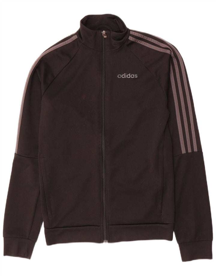 Adidas Veste de survêtement pour homme UK 32/34 XS Noir Polyester