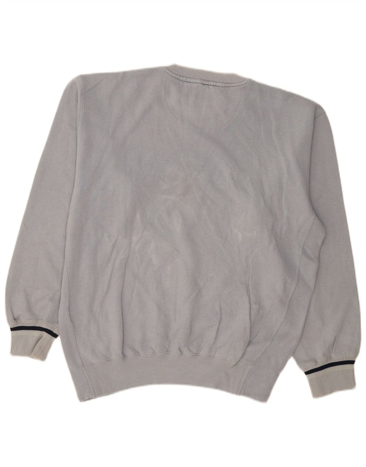 Champion Sweat-shirt graphique pour hommes, grand, bleu, coton classique