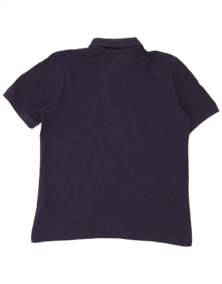 KAPPA Polo Homme Bleu Marine Moyen Coton