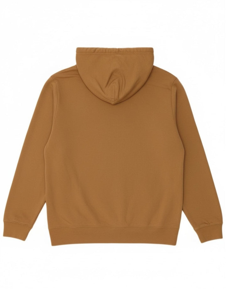 Gap Pull à capuche graphique pour homme Petit coton beige