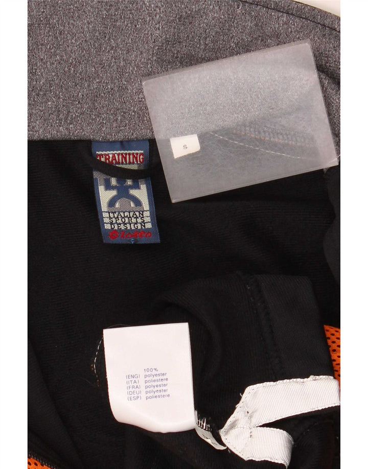 Lotto Veste de Survêtement Graphique pour Homme Petit Orange Colorblock Polyester
