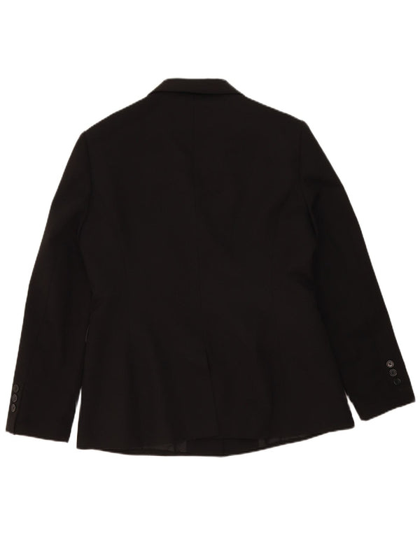 Etam Veste Blazer 3 Boutons Femme UK 16 Large Noir Polyester