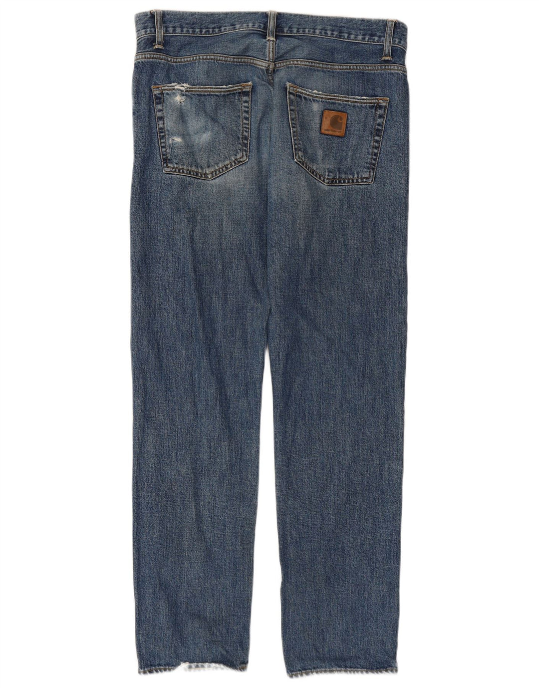 CARHARTT Jean droit homme W34 L32 bleu coton