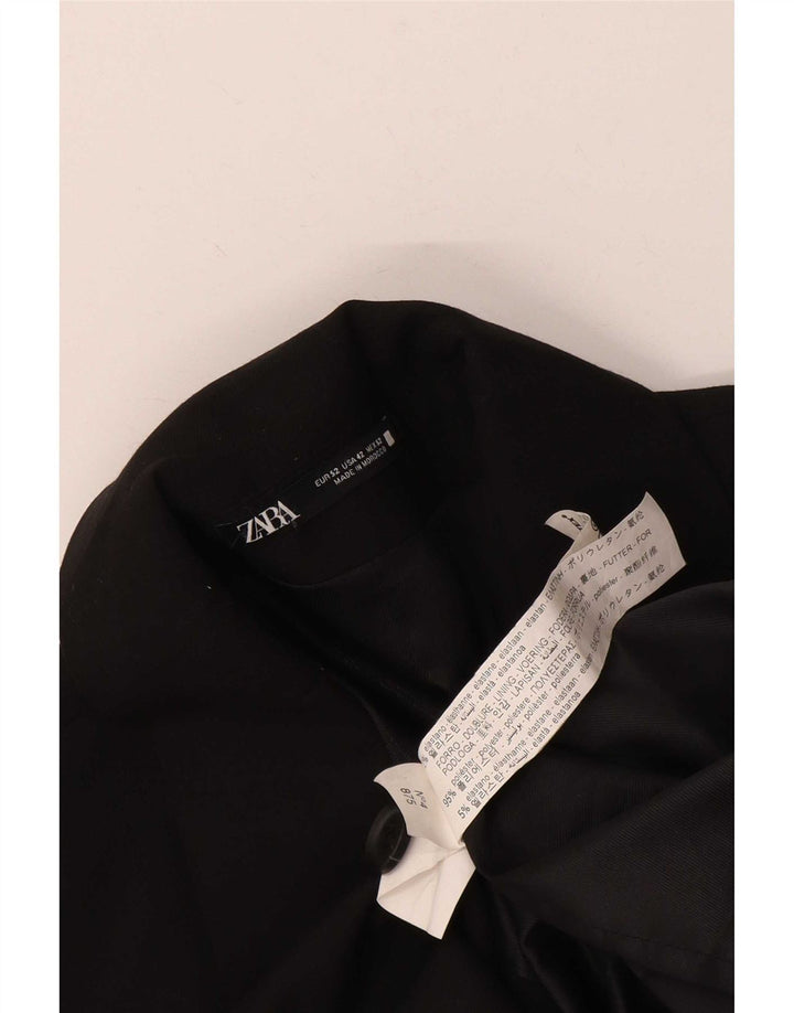 Zara Veste Blazer Homme EU 52 Large Noir Polyester