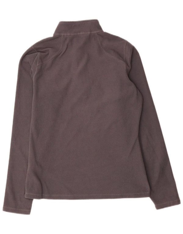 The North Face Pull polaire à col zippé pour femme UK 10 Small Gris Polyester