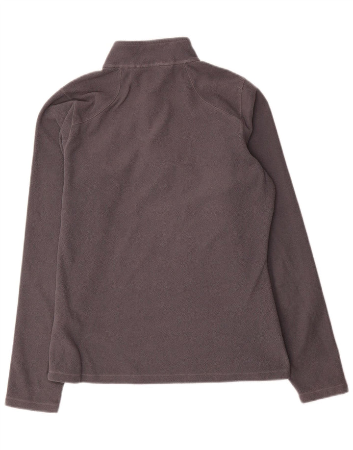 The North Face Pull polaire à col zippé pour femme UK 10 Small Gris Polyester