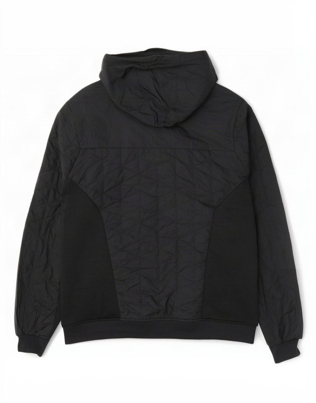 Under Armour Veste matelassée à capuche pour homme UK 40 Large Bleu Marine Polyester