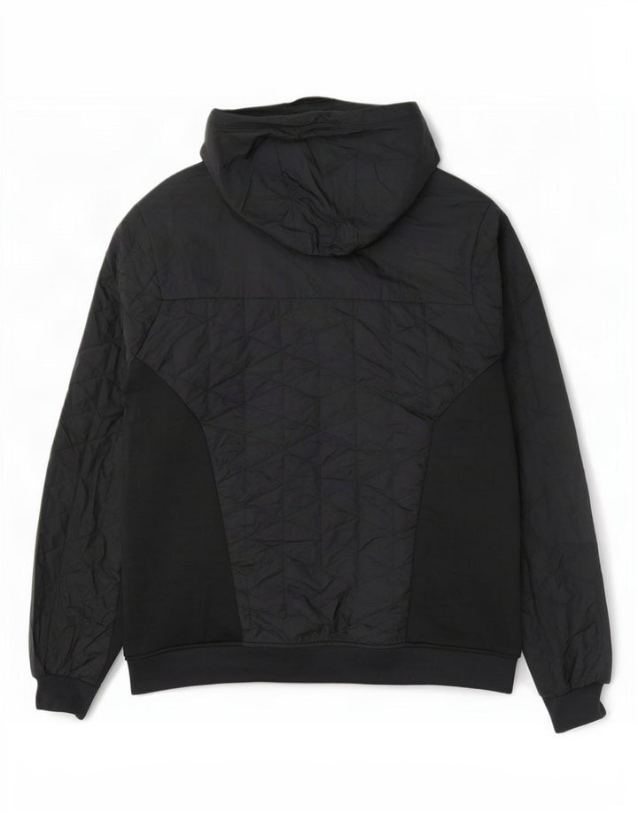 Under Armour Veste matelassée à capuche pour homme UK 40 Large Bleu Marine Polyester