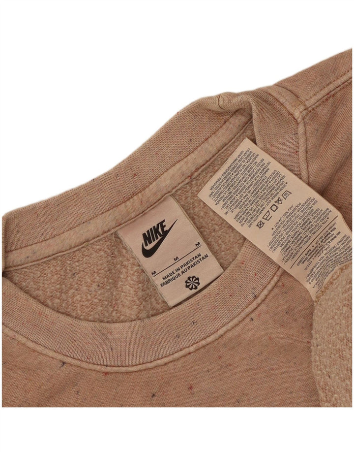 Nike Sweat-shirt en coton moucheté beige moyen pour homme