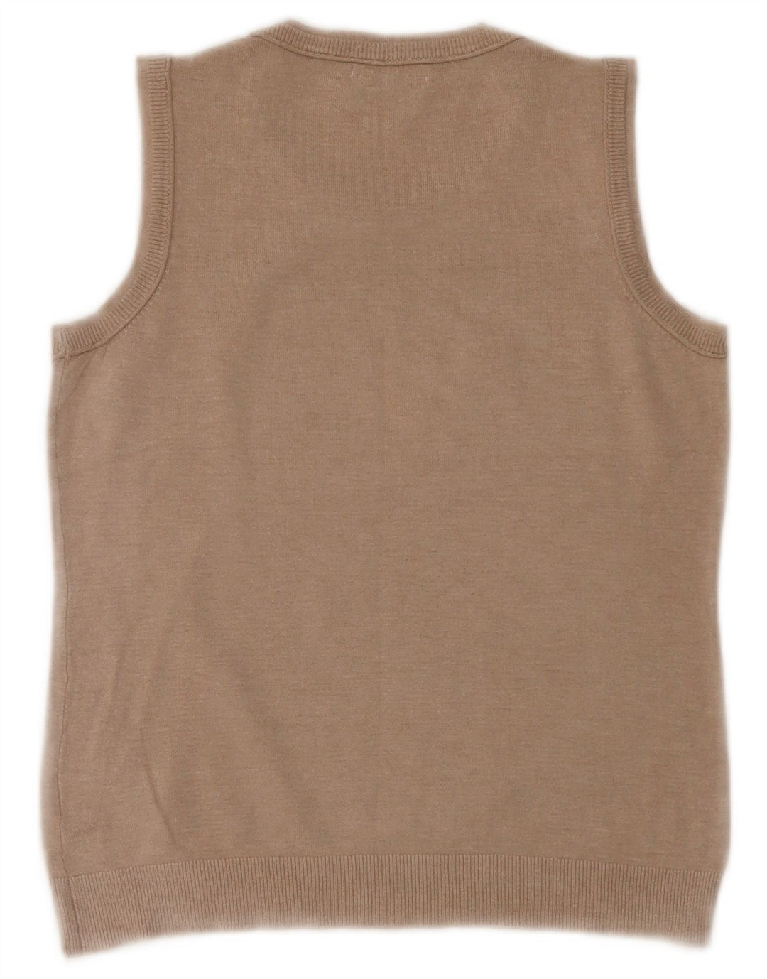 Calvin Klein Débardeur pour femme UK 12 Rayonne beige moyen