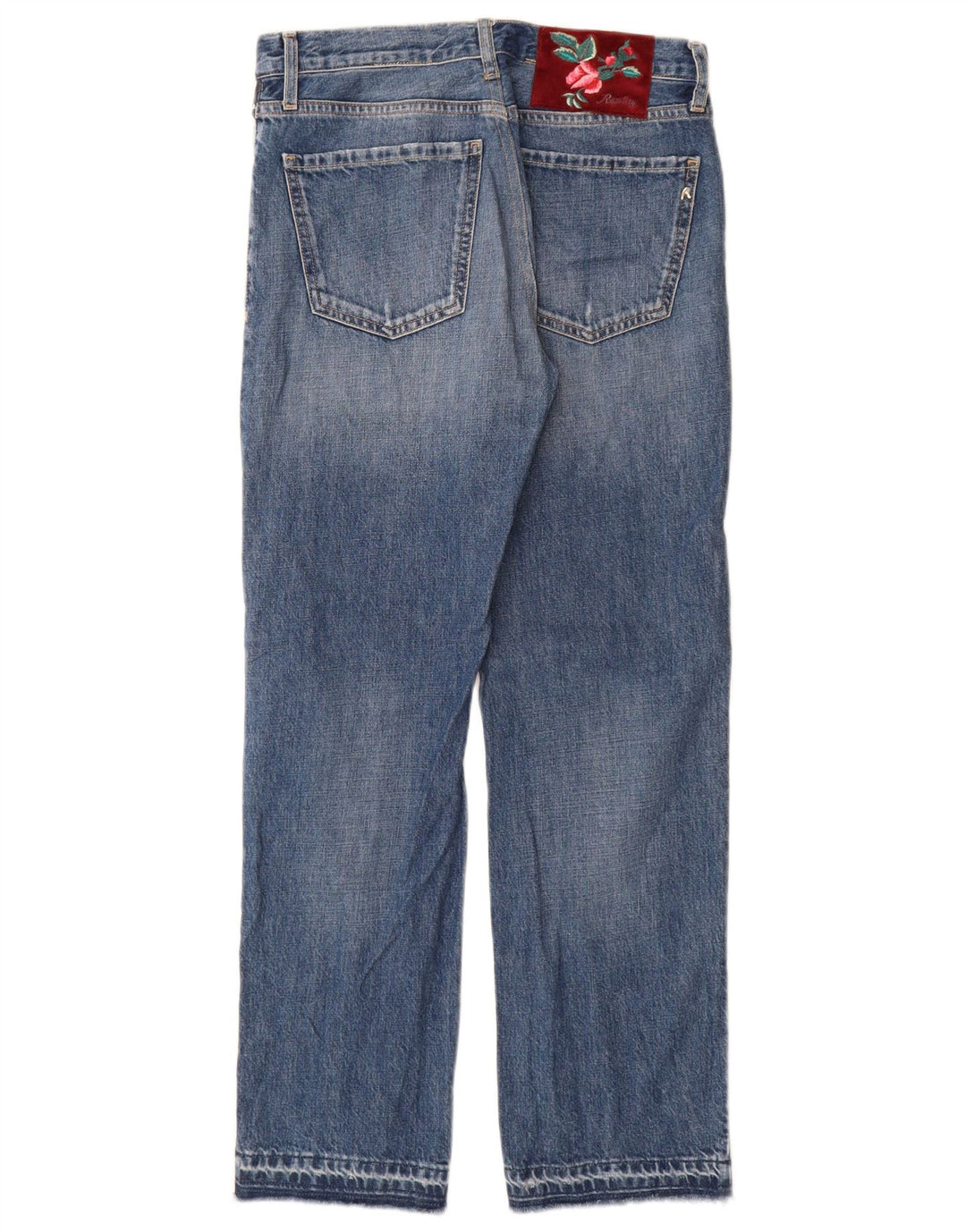 Replay Jean Droit Femme W26 L30 Bleu Coton
