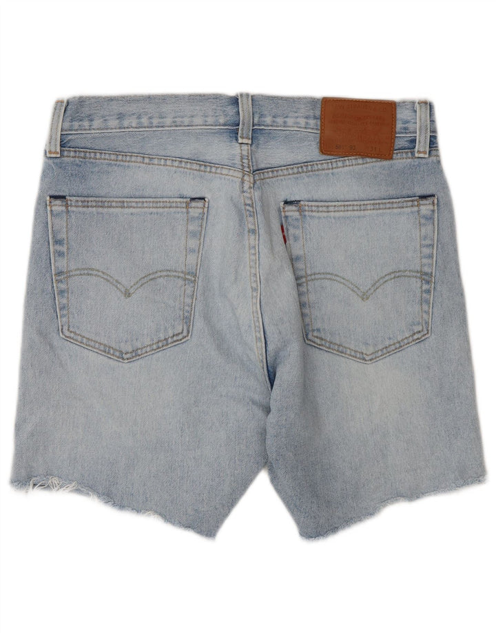 Levi's Short en Jean 501 W31 Homme Bleu Moyen Coton