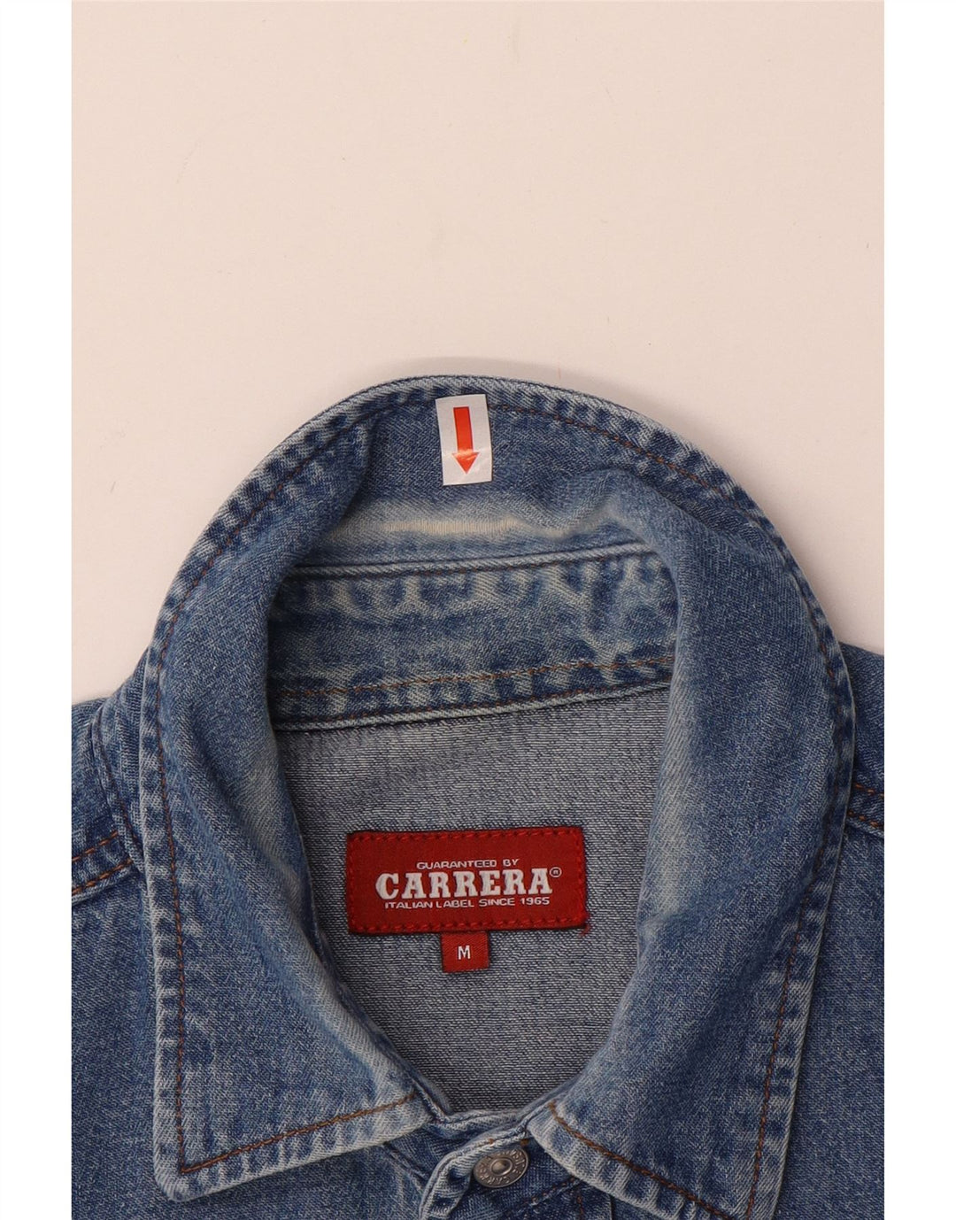 CARRERA Chemise En Jean Bleu Moyen Coton Homme