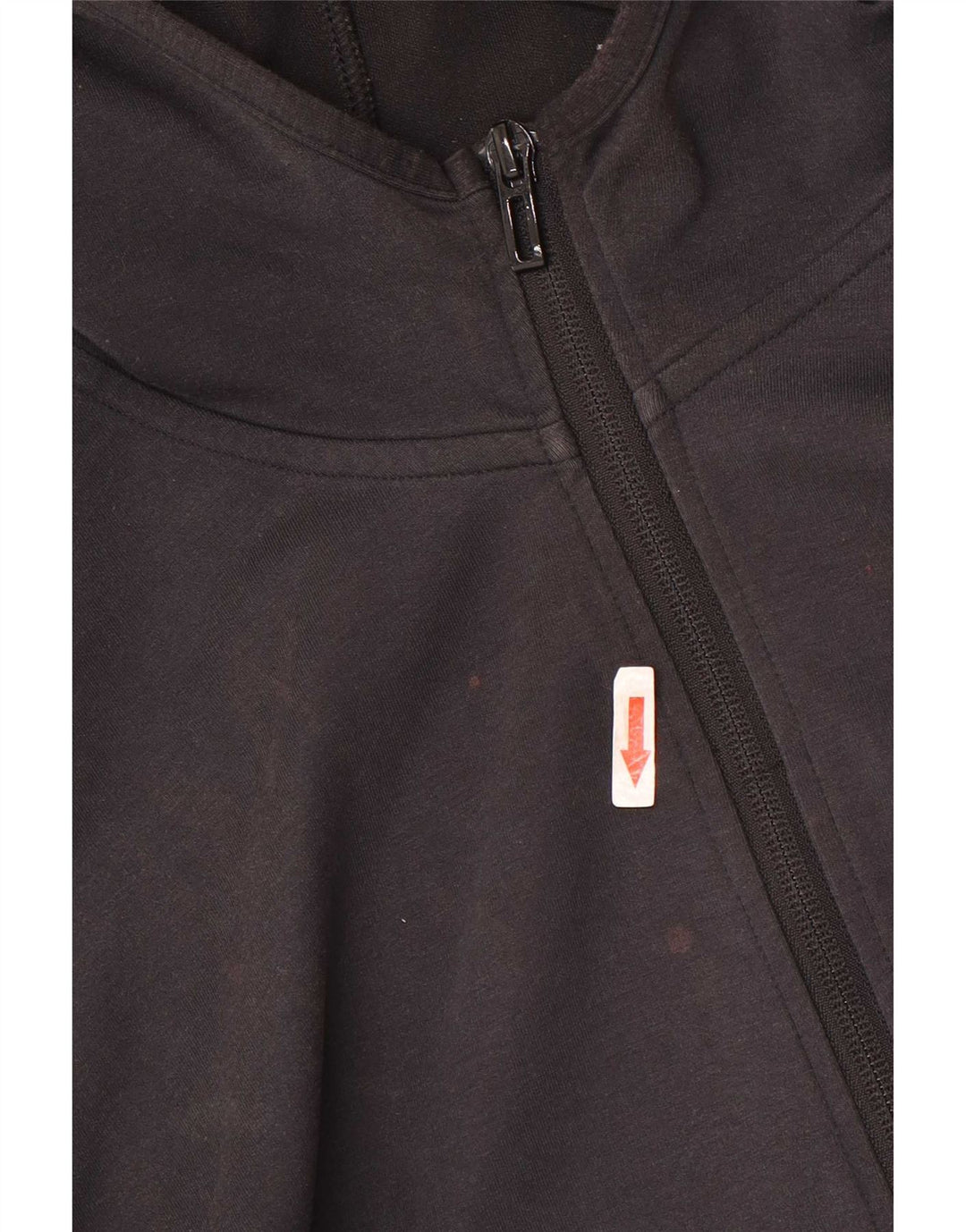 Adidas Pull à capuche zippé pour homme en coton noir moyen