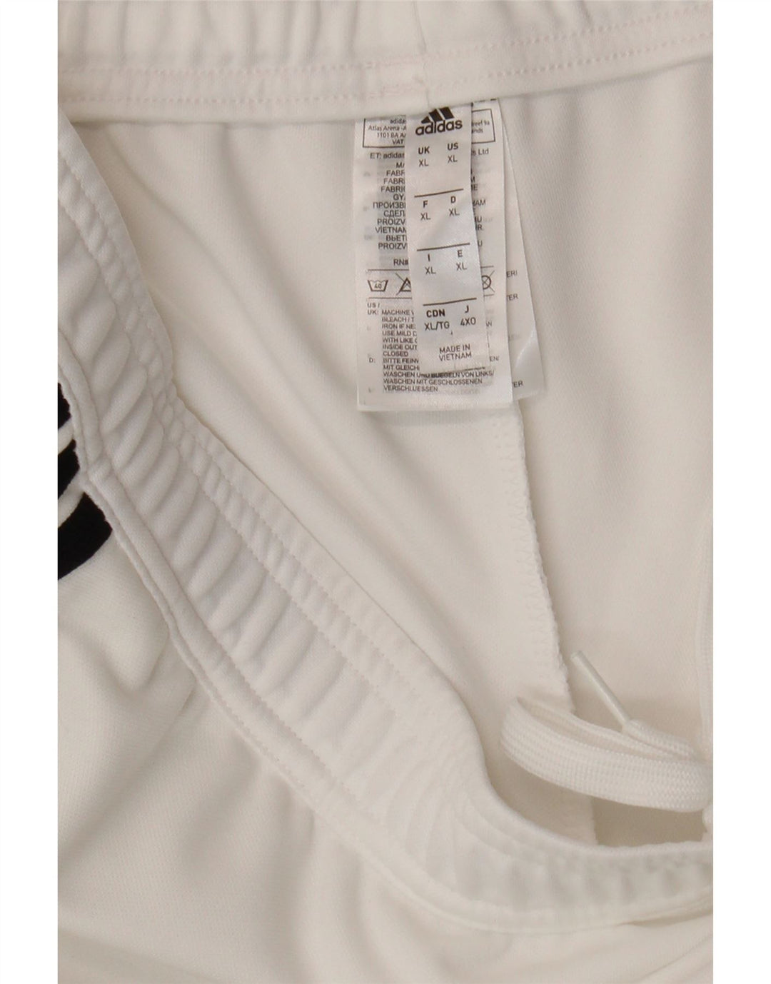 Adidas Pantalon de survêtement Climacool XL Blanc Polyester
