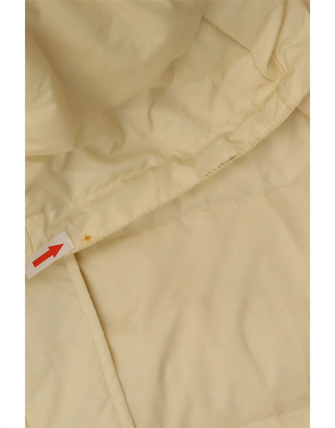 Pheder Manteau rembourré à capuche pour femme IT 46 Large Nylon Jaune