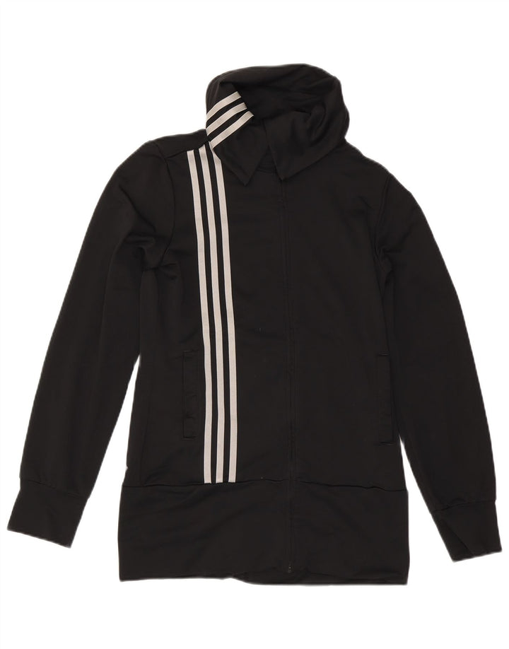 Adidas Veste de survêtement pour femme UK 10 Petit Noir Polyester