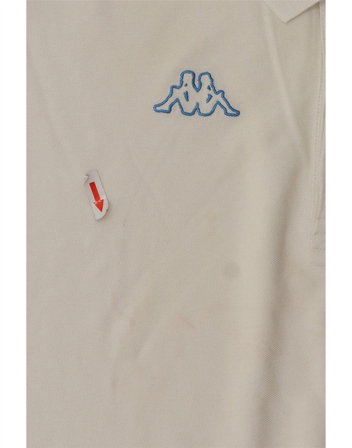 Kappa Polo Homme Grand Blanc Coton