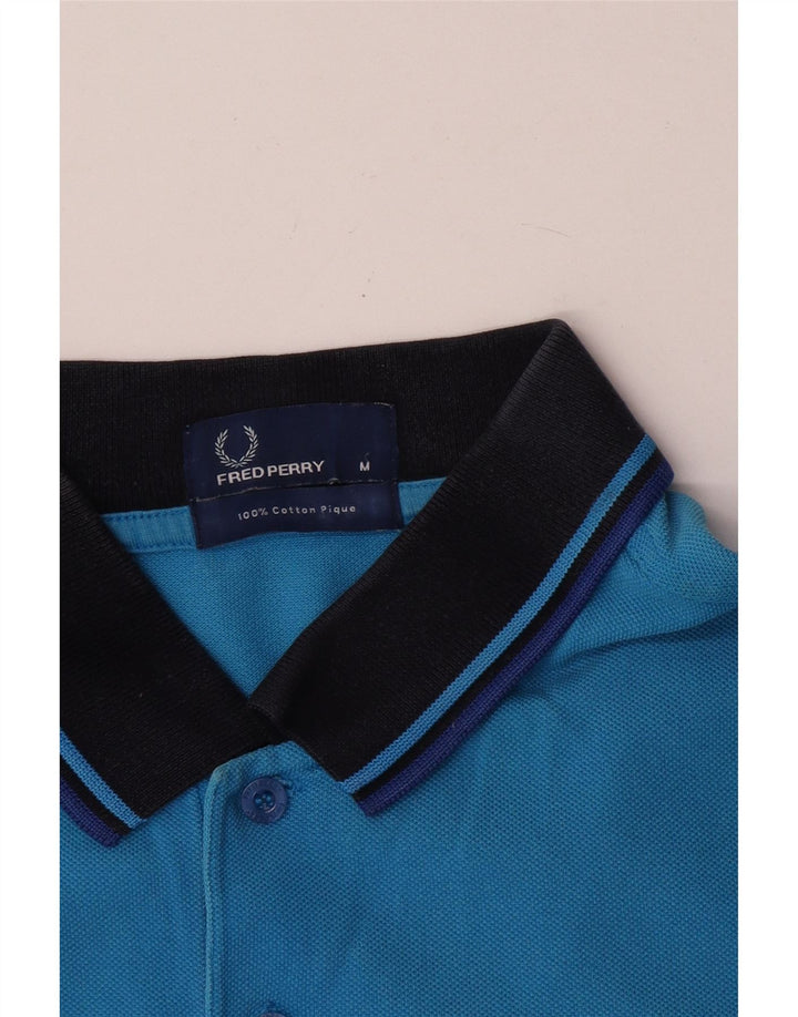 Fred Perry Polo Homme Bleu Moyen Coton