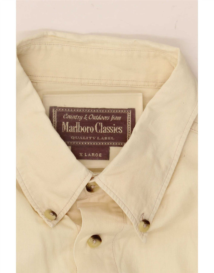 Marlboro Classics Chemise Homme XL Jaune