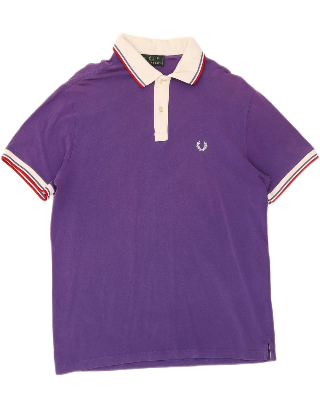FRED PERRY Polo Homme XL Violet Coton