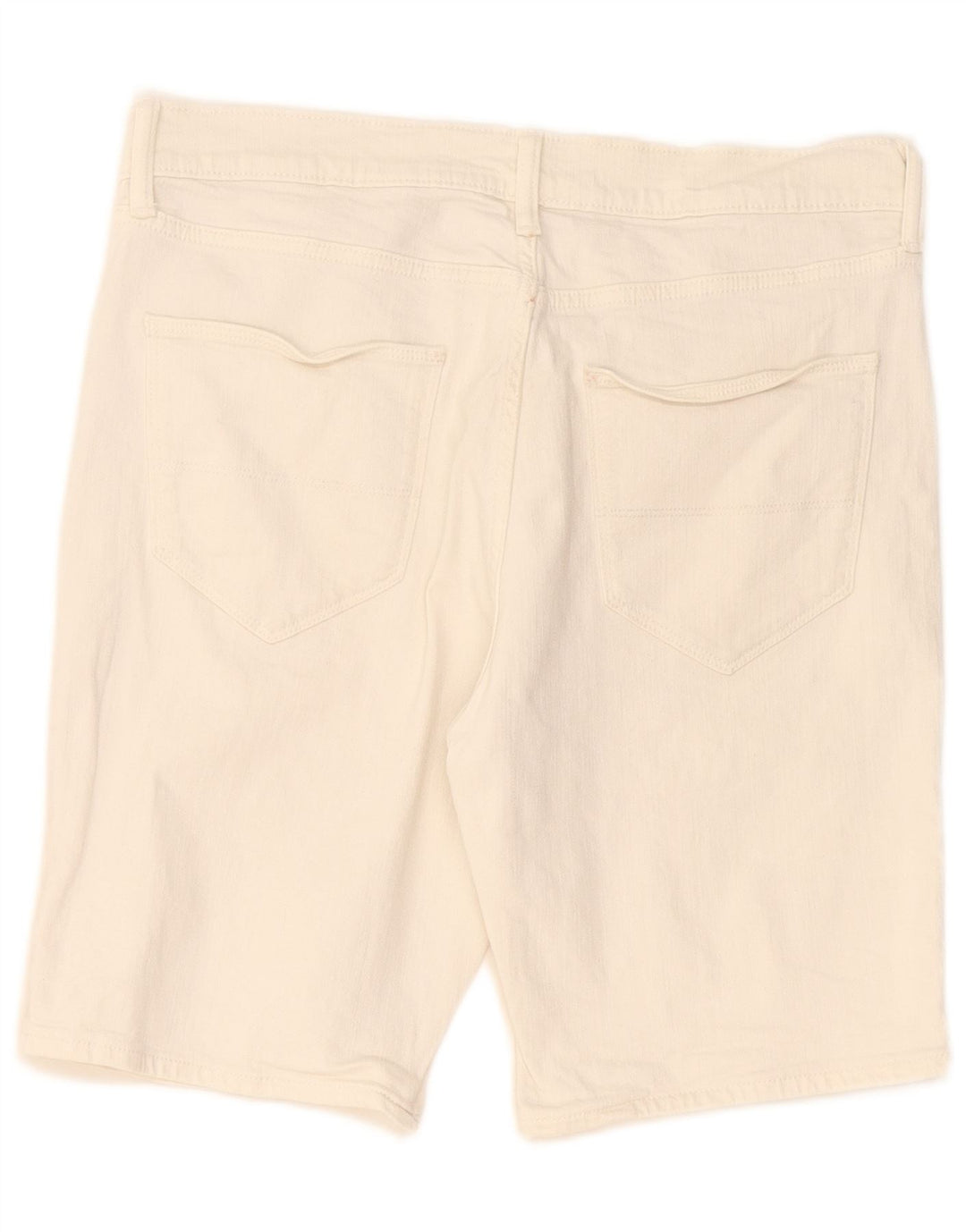 Marks & Spencer Short en jean W32 pour homme en coton blanc moyen