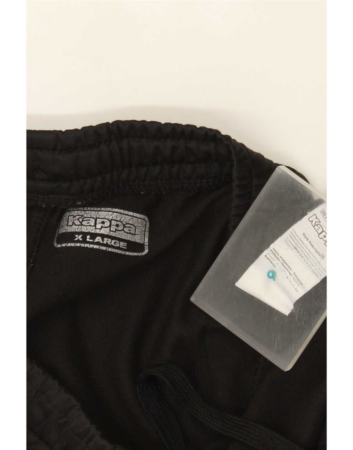 Kappa Pantalon de Survêtement Homme Joggers XL Noir Polyester