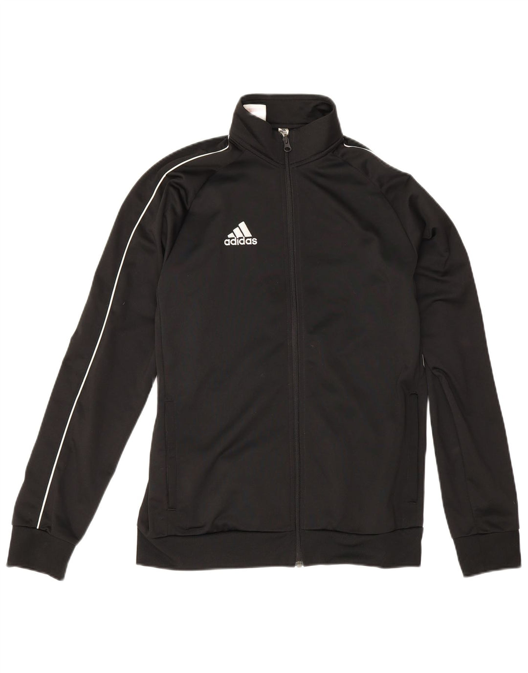 Veste de survêtement Adidas Fille 15-16 ans Noir Polyester