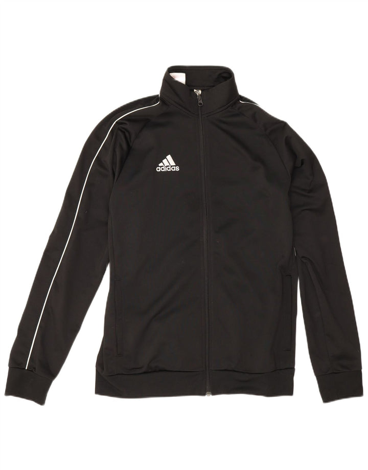 Veste de survêtement Adidas Fille 15-16 ans Noir Polyester