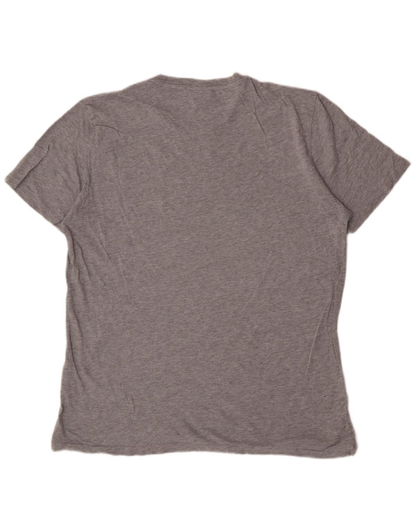 Champion T-Shirt Slim Fit Homme 2XL Gris Coton