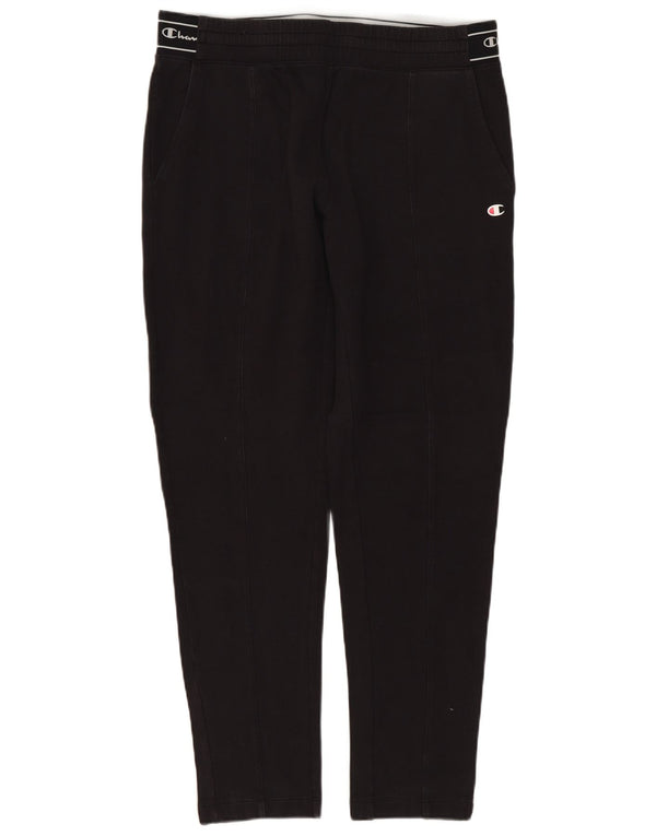 CHAMPION Pantalon de survêtement graphique pour femme UK 14 Medium Black