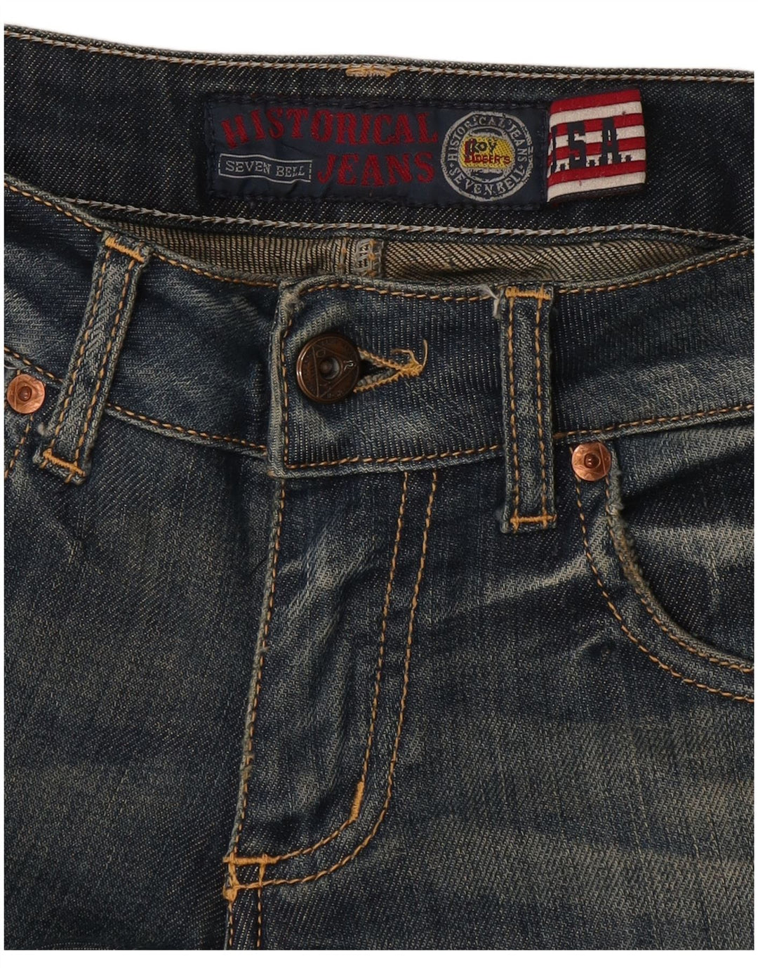 Roy Rogers Jean droit femme W30 L33 bleu marine