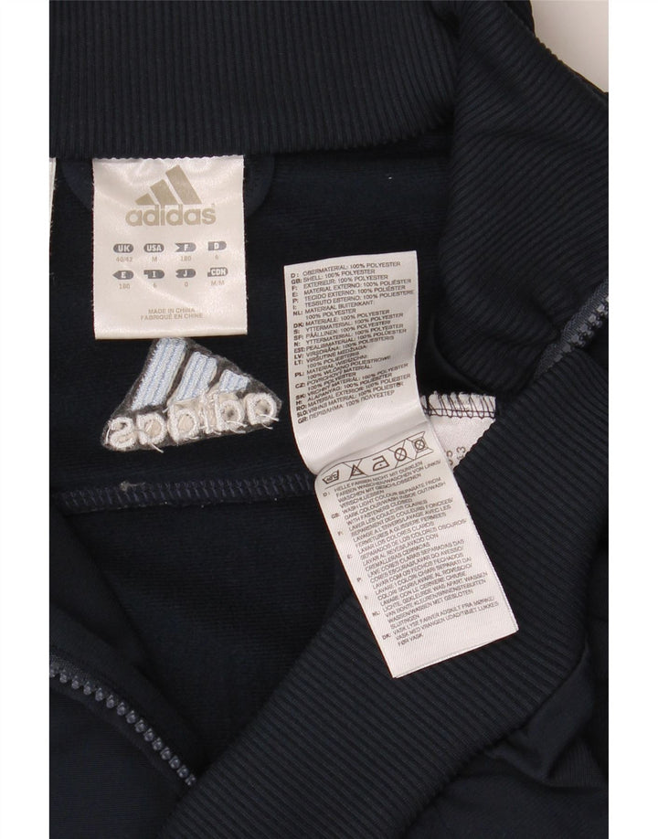 Adidas Veste de survêtement pour homme UK 40/42 Bleu marine moyen Colourblock