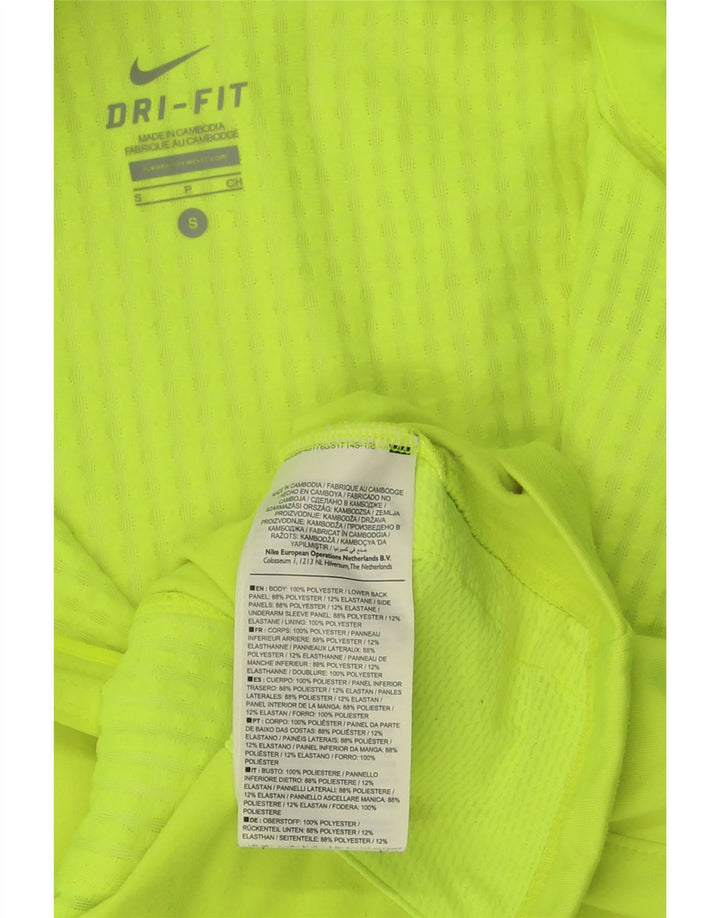 NIKE Hommes Dri Fit Survêtement Top Veste Petit Vert Polyester