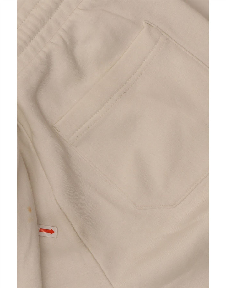 KAPPA Pantalon de Survêtement Homme Joggers Small Blanc Coton