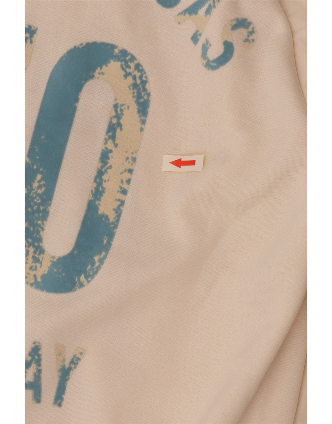 Puma Veste de survêtement graphique pour femme UK 6 XS Blanc Polyester