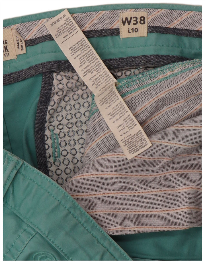 FAT FACE Short Chino Homme W38 XL Coton Turquoise