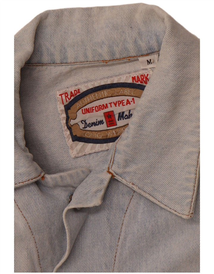 UNIFORM Veste en jean pour homme UK 38 Bleu moyen