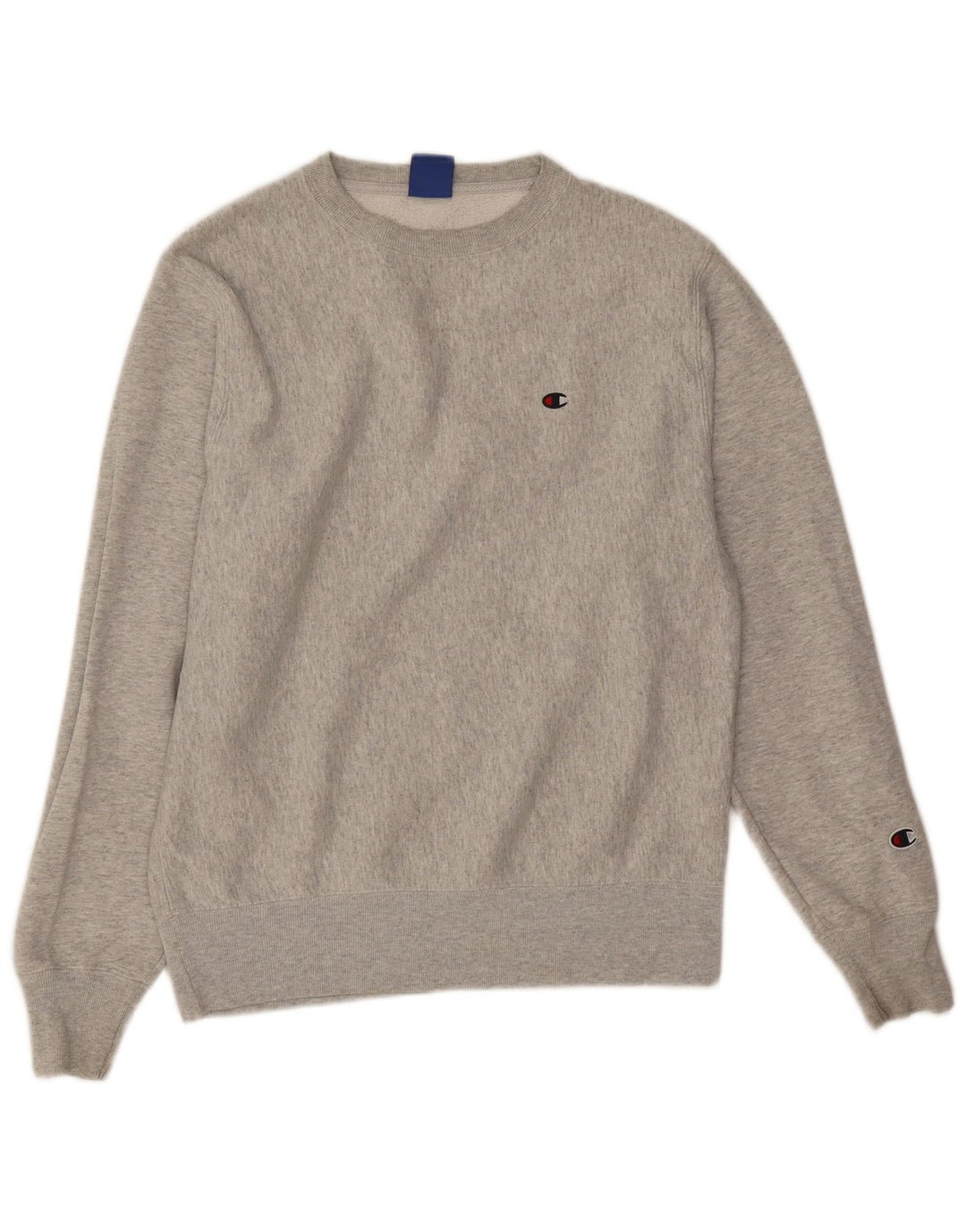 Champion Sweat-Shirt Homme Petit Gris Moucheté Coton