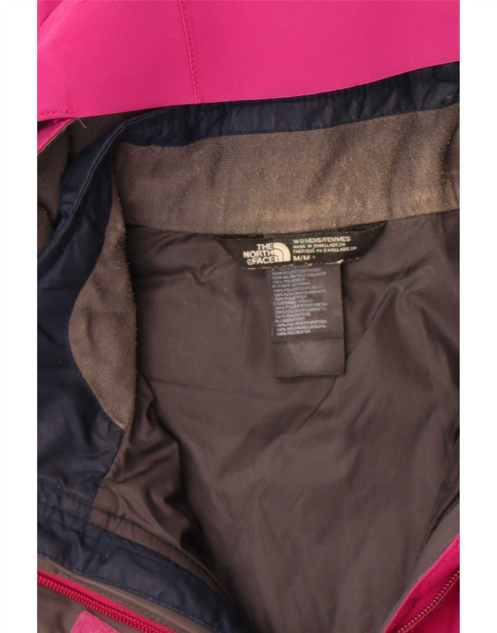 The North Face Veste coupe-vent à capuche pour femme UK 14 Polyester rose moyen