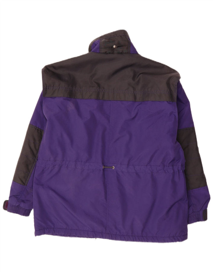 Rodeo Veste Coupe-Vent Garçon 11-12 ans Violet Colorblock Nylon