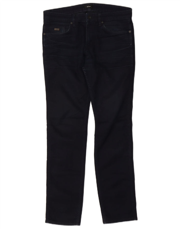 Hugo Boss Jean Slim Femme W32 L30 Bleu Marine