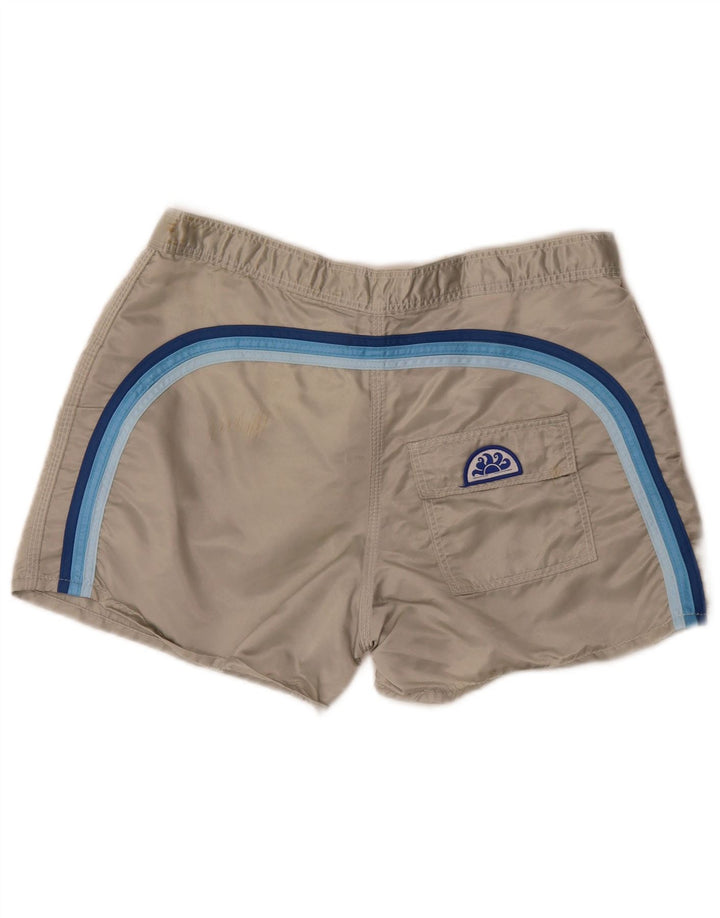Sundek Short de bain homme grand nylon gris
