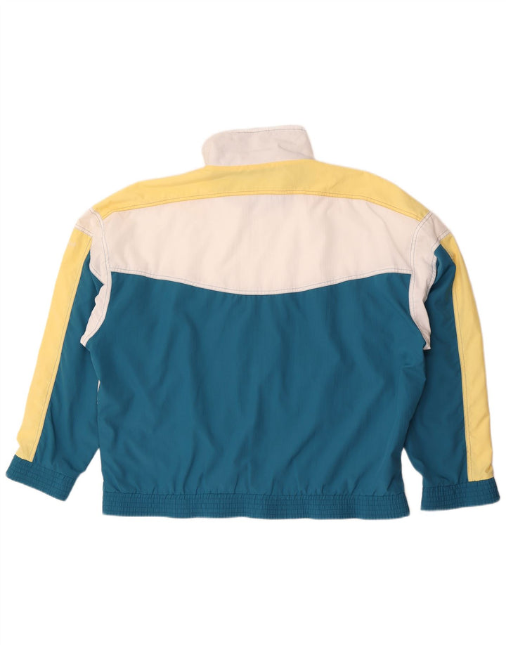 Triumph Veste de survêtement graphique pour homme UK 42 Large Bleu Colorblock
