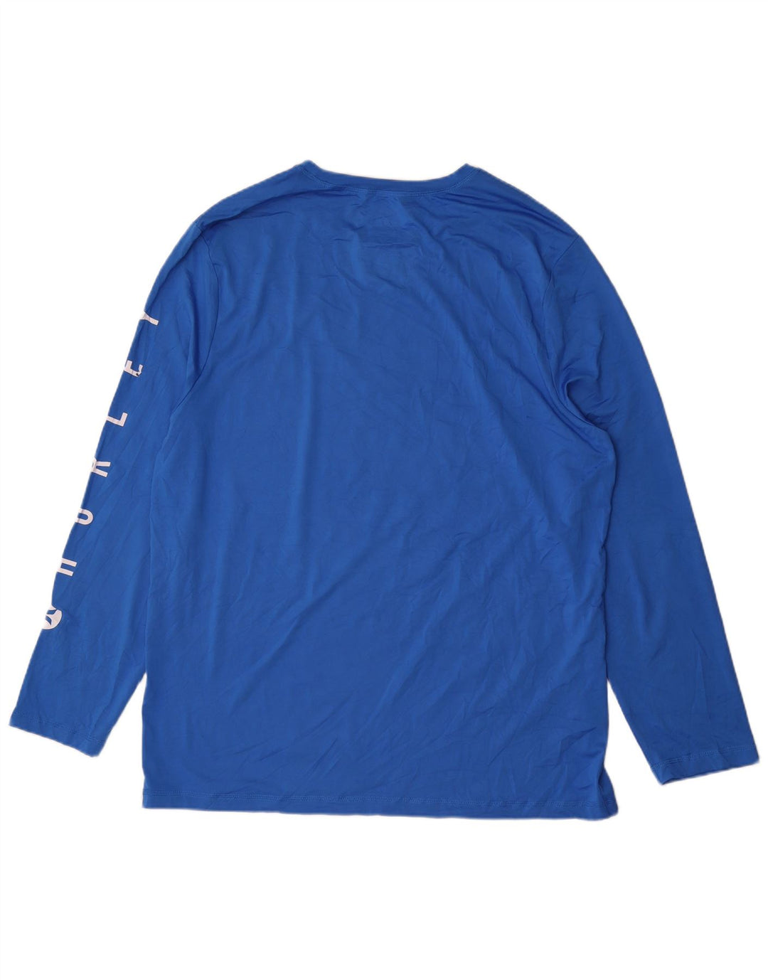 Hurley Haut Graphique Homme Manches Longues XL Bleu Polyester